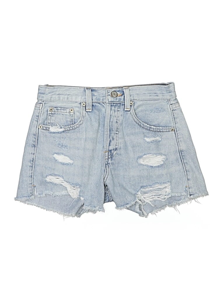 Pre-owned Pistola Denim Shorts In Blue