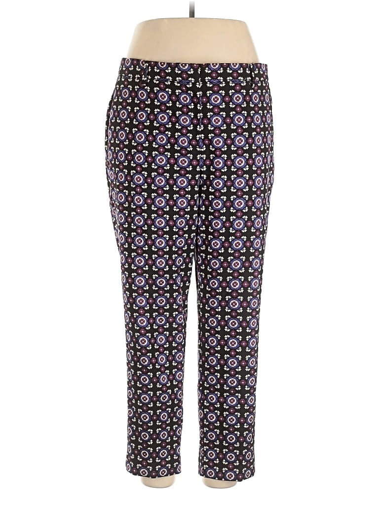 ANN TAYLOR Pre-owned Casual Pants In Purple