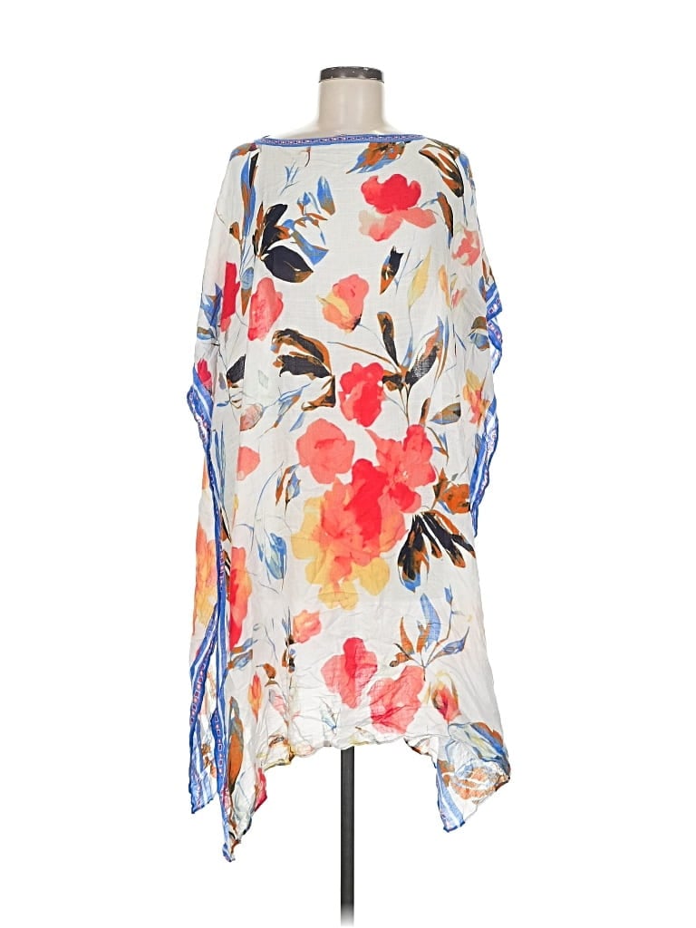 Pre-owned One Short Sleeve Blouse In Blue