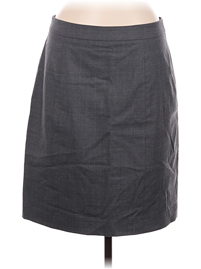 Click to view more detailed imagery on our partner's website Pre-owned Club Monaco Wool Skirt In Gray
