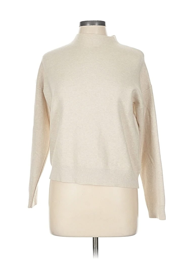 Pre-owned Unbranded Turtleneck Sweater In Brown