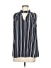 Blu Pepper Blue Sleeveless Blouse Size M - photo 1