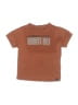 Kenneth Cole Brown Short Sleeve T-Shirt Size 5 - photo 1