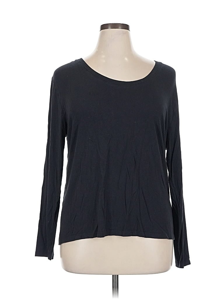 Pre-owned Able 3/4 Sleeve T-shirt In Gray