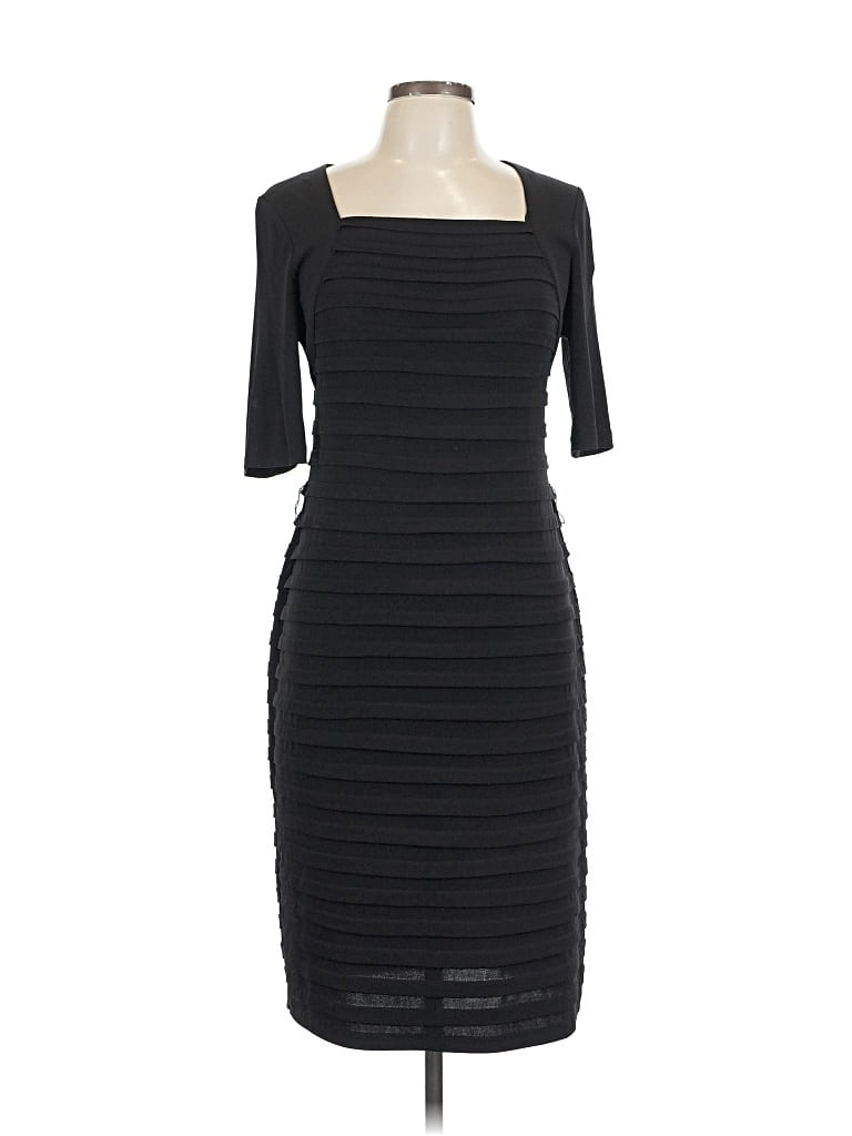 Pre-owned London Times Cocktail Dress In Black