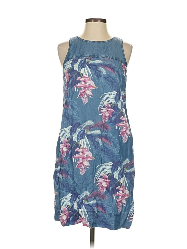 Pre-owned Tommy Bahama Casual Dress In Blue