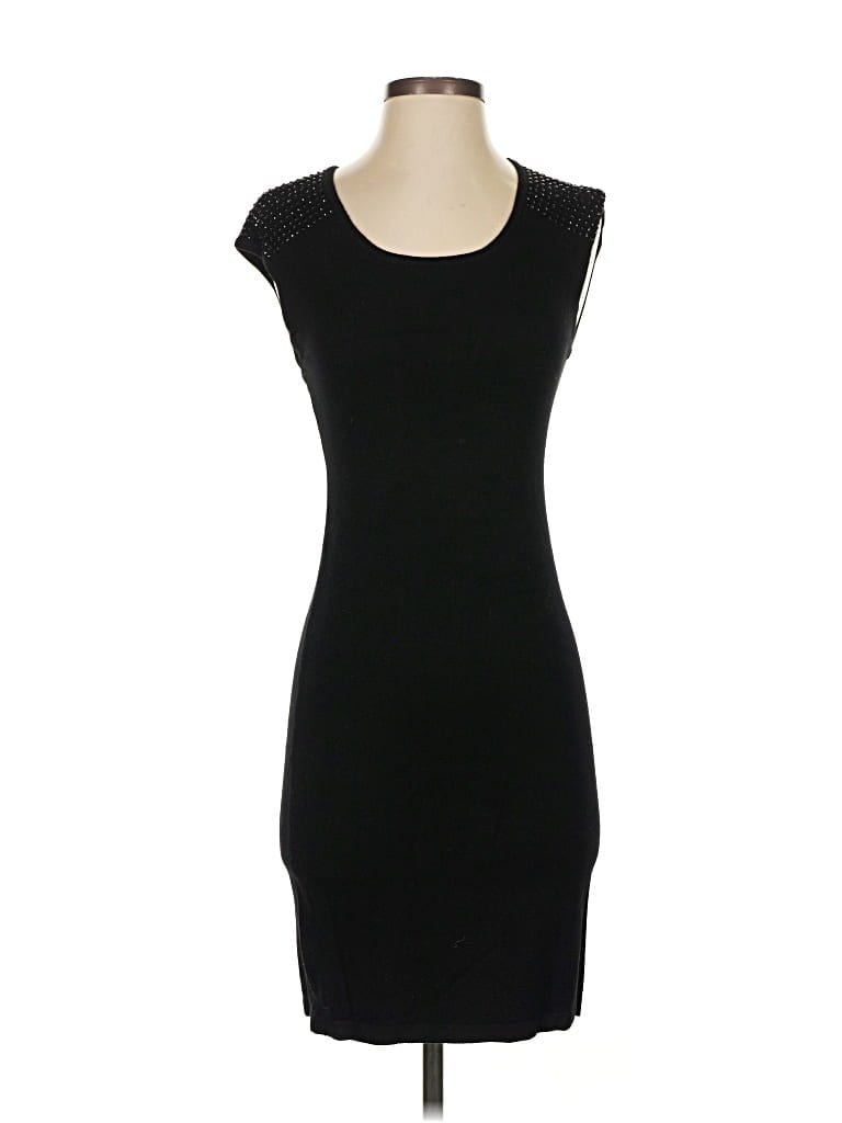 Pre-owned Express Casual Dress In Black