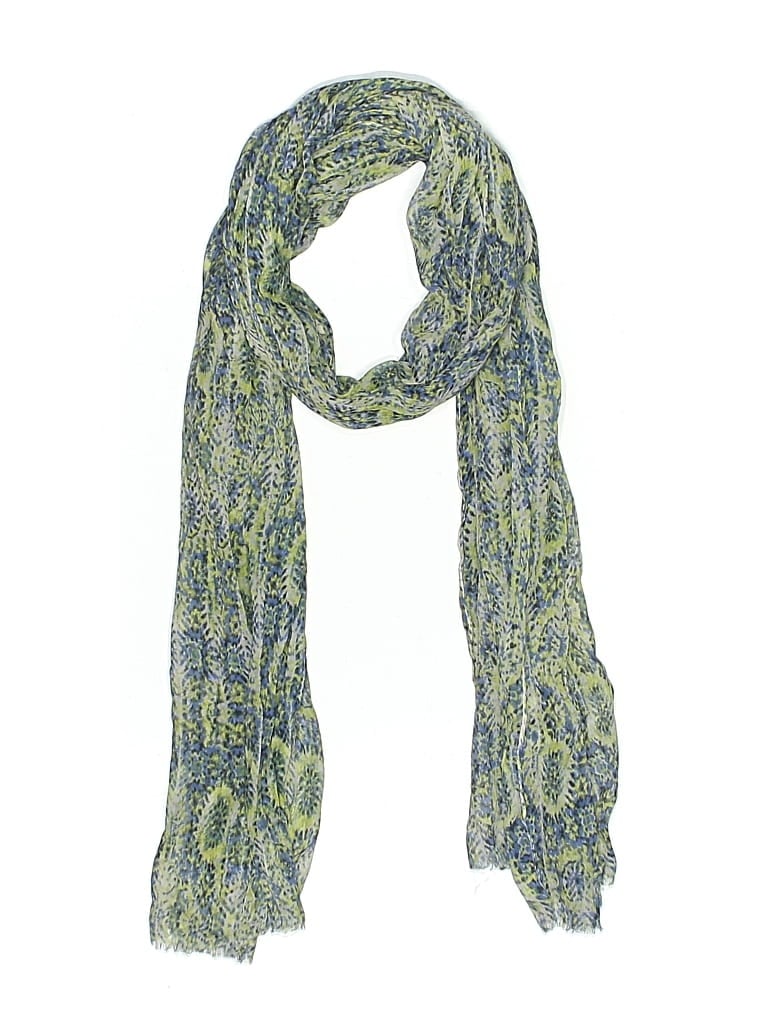 Pre-owned Unbranded Scarf In Green