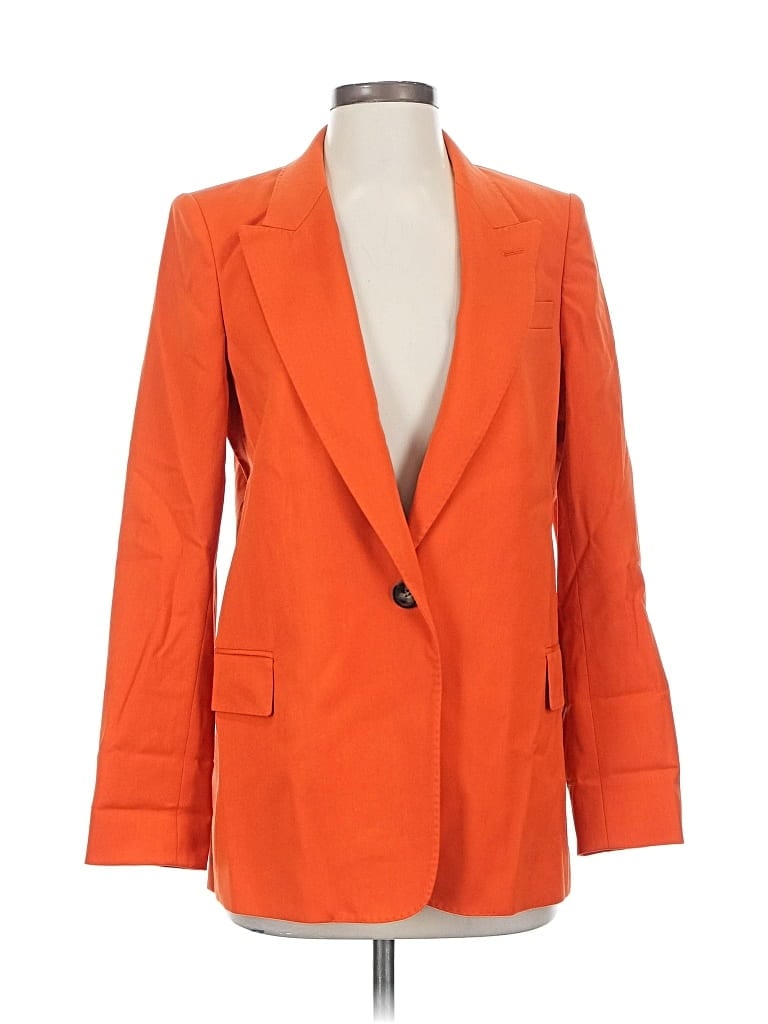 Pre-owned Reiss Blazer Jacket In Orange