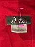 Dots Red Short Sleeve Blouse Size XL - photo 7