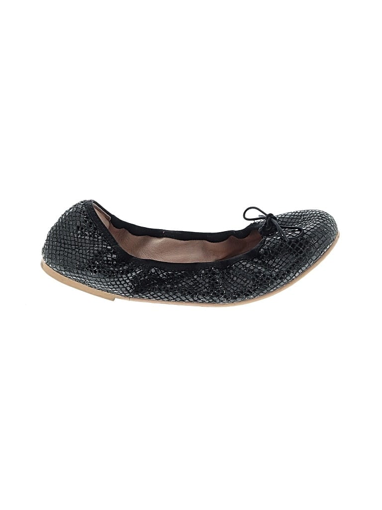 Pre-owned Unbranded Flats In Black