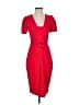 Badgley Mischka Red Cocktail Dress Size 2 - photo 1