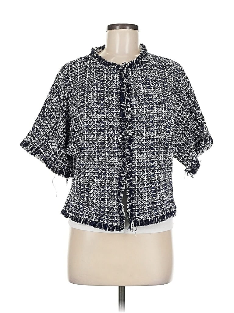 Pre-owned St John Jacket In Blue