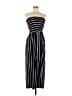 Hem & Thread Stripes Black Jumpsuit Size M - photo 1