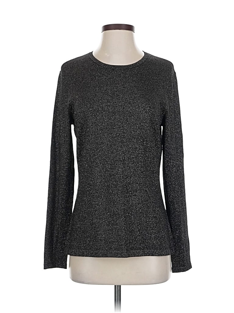 Pre-owned J. Mclaughlin Pullover Sweater In Gray