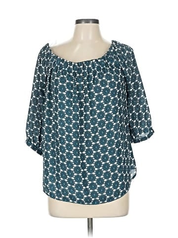 Octavia 3/4 Sleeve Blouse (view 1)