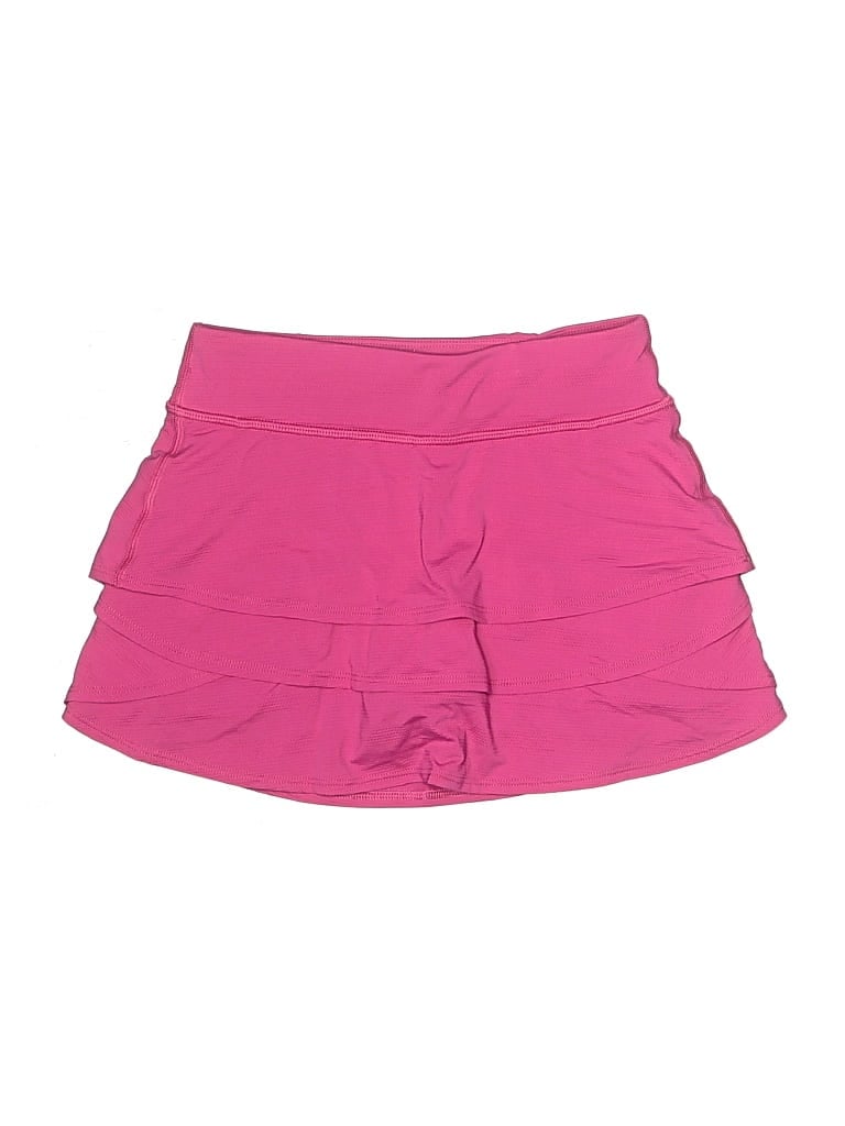 Pre-owned Athleta Girl Kids' Active Skirt In Pink