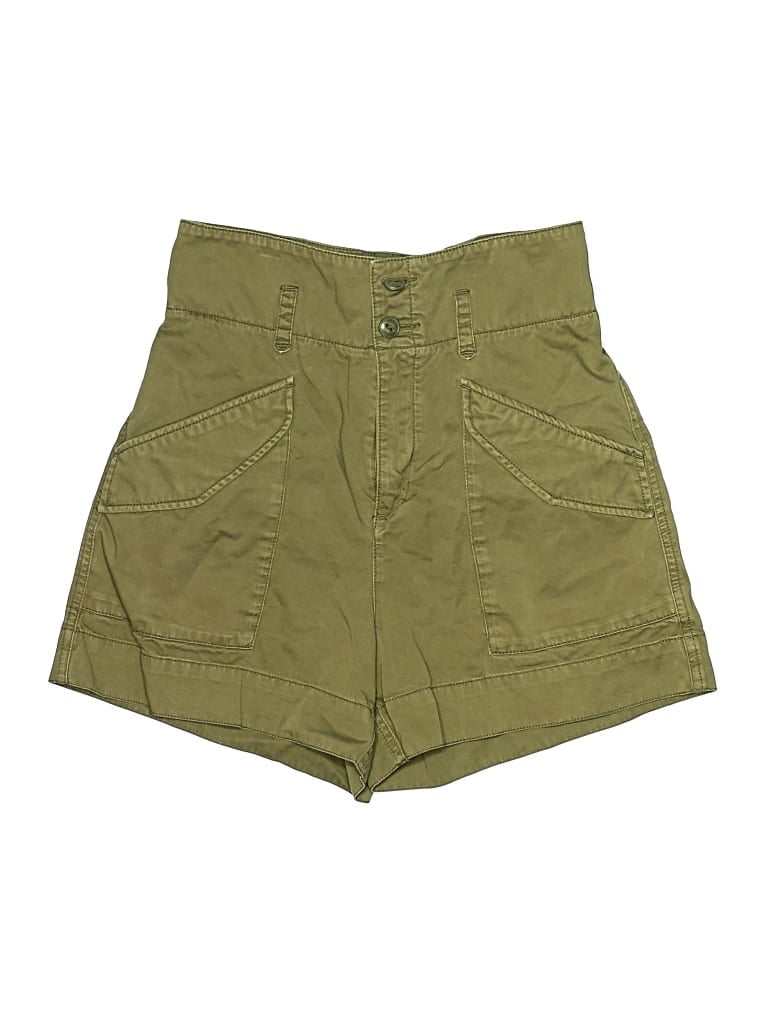 Pre-owned Rag & Bone Khaki Shorts In Green