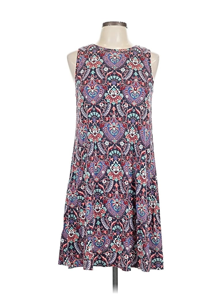 Pre-owned Ann Taylor Loft Outlet Casual Dress In Purple