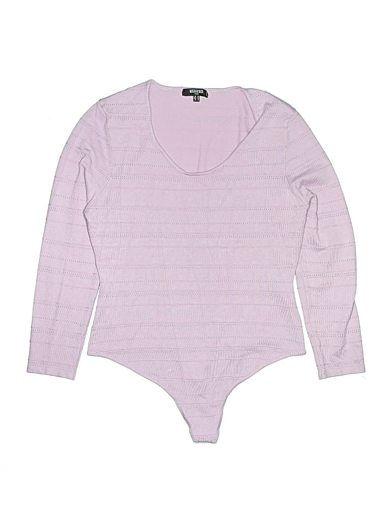 MISSGUIDED Pre-owned Bodysuit In Purple