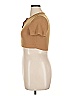 Shein 100% Cotton Tan Short Sleeve Top Size XL - photo 5