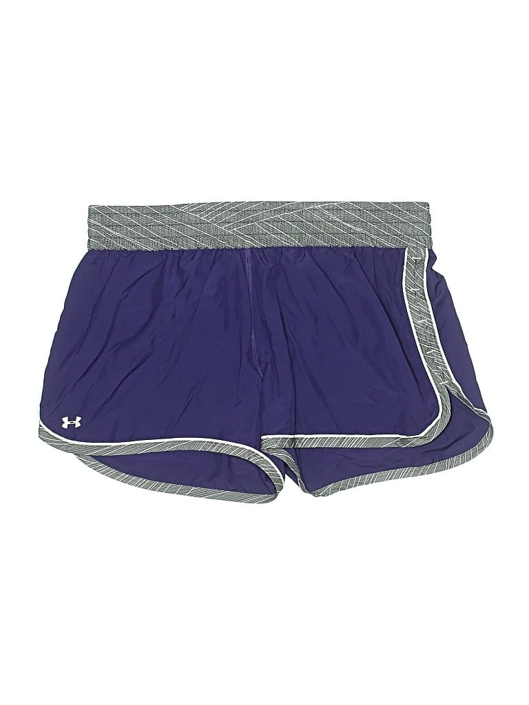 Pre-owned Under Armour Athletic Shorts In Purple