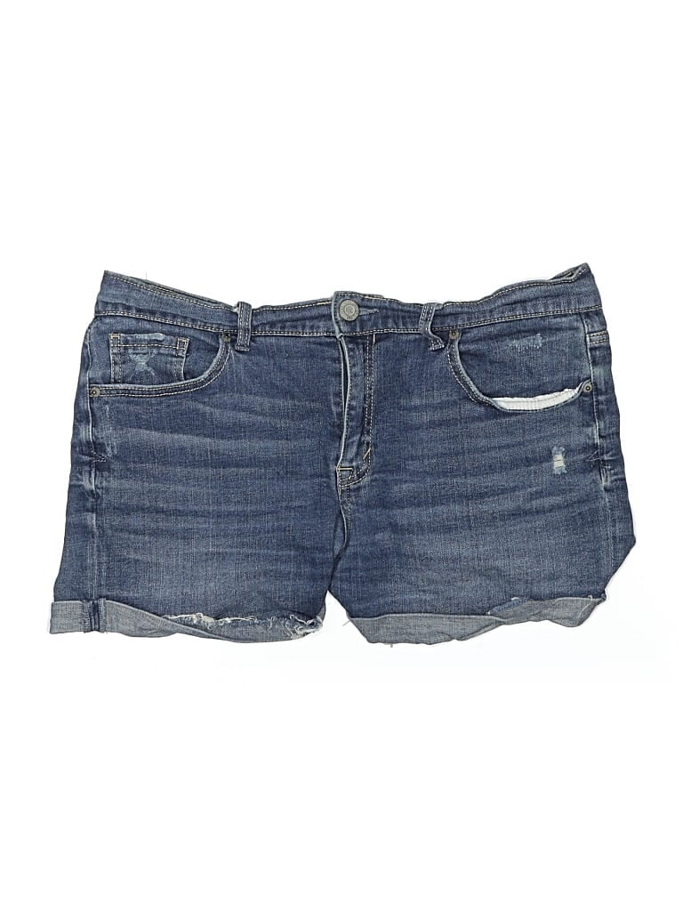 Pre-owned Assorted Brands Denim Shorts In Blue