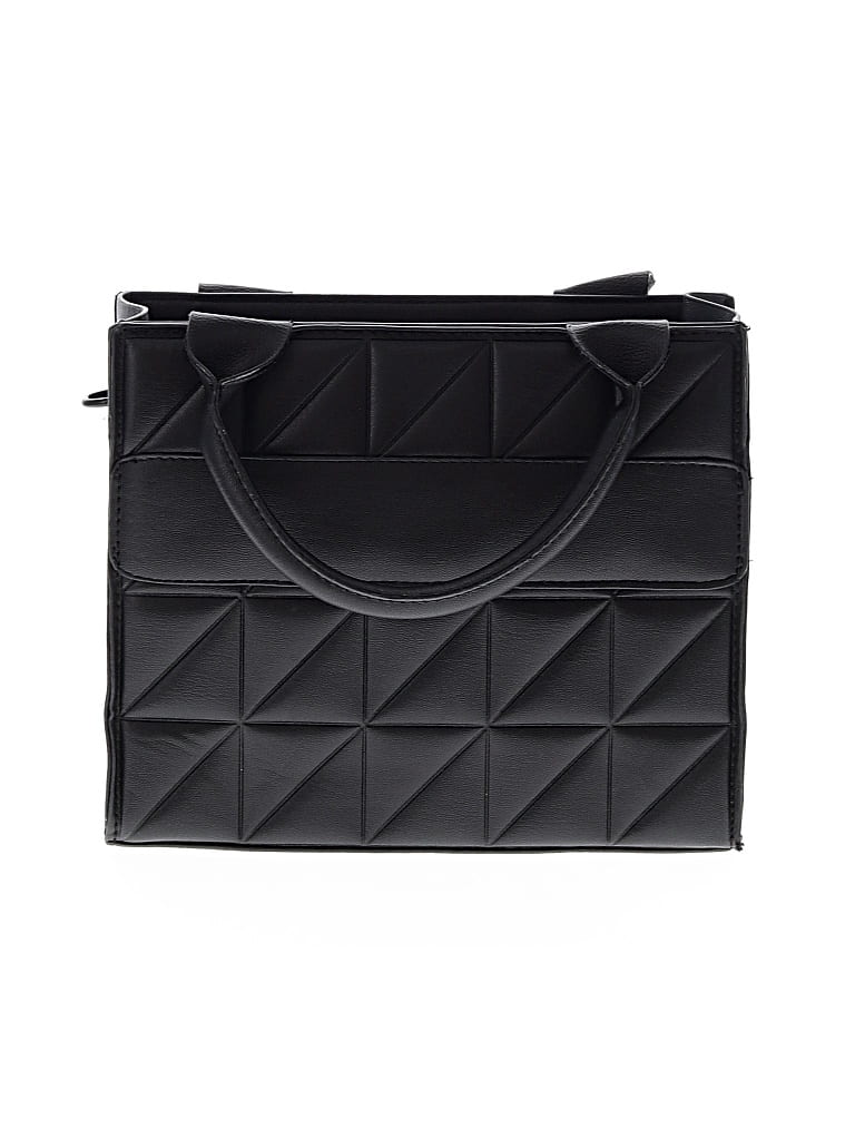 Pre-owned Unbranded Satchel In Black