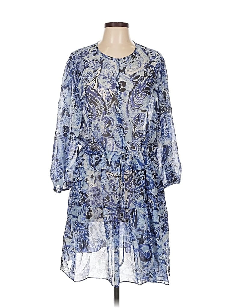 Pre-owned Bcbgmaxazria Casual Dress In Blue