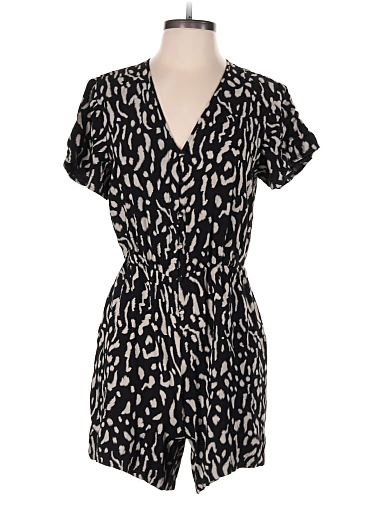 Pre-owned Rails Romper In Black