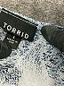Torrid 100% Polyester Blue Short Sleeve Blouse Size 1X Plus (1) - photo 7