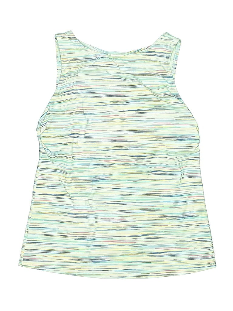 Pre-owned Lands' End Swimsuit Top Green Swimwear