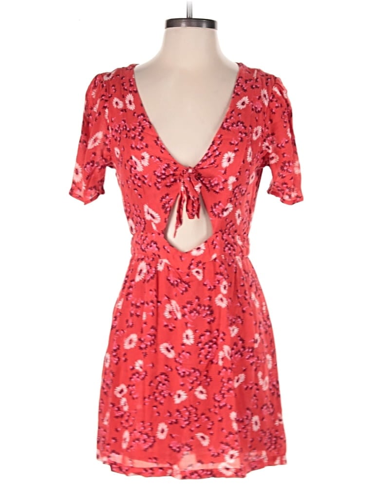 Pre-owned Free People Romper In Red