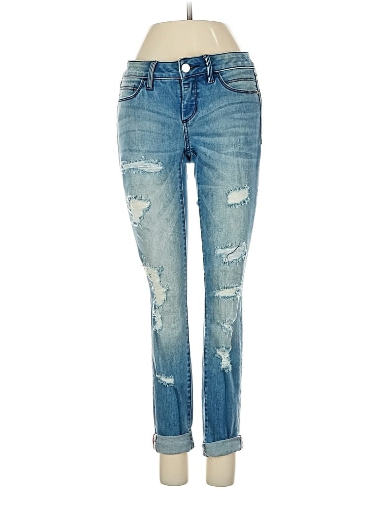 Pre-owned Bebe Jeans In Blue