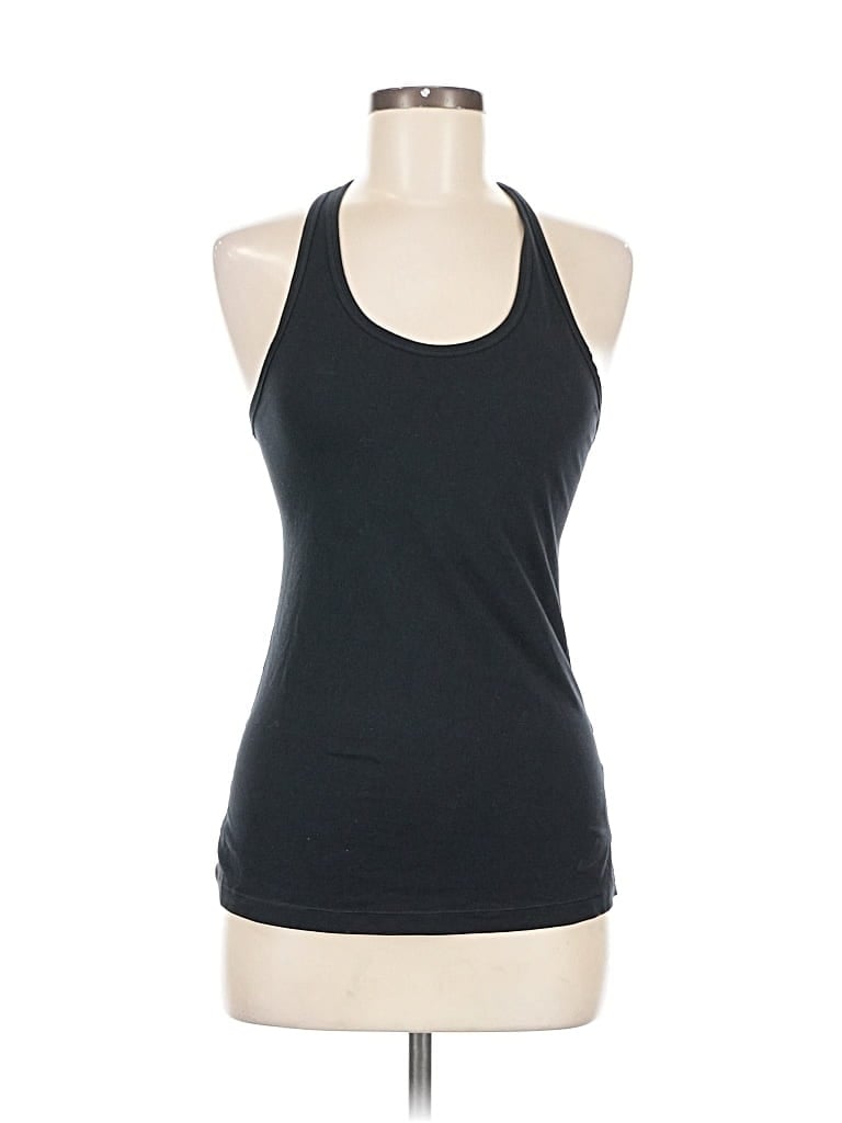 Pre-owned Nike Tank Top Black Halter Neckline Tops