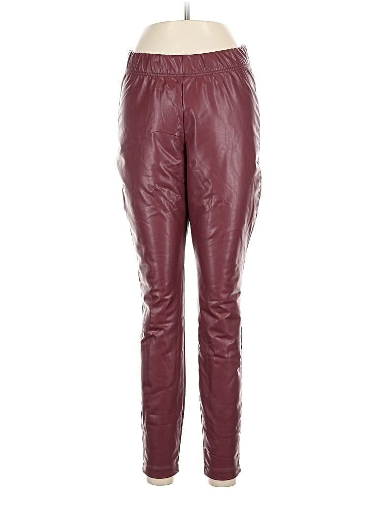 Pre-owned Old Navy Track Pants In Burgundy