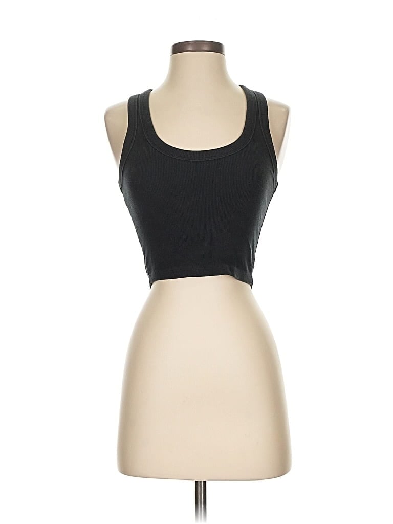 Pre-owned Abercrombie & Fitch Sports Bra In Black