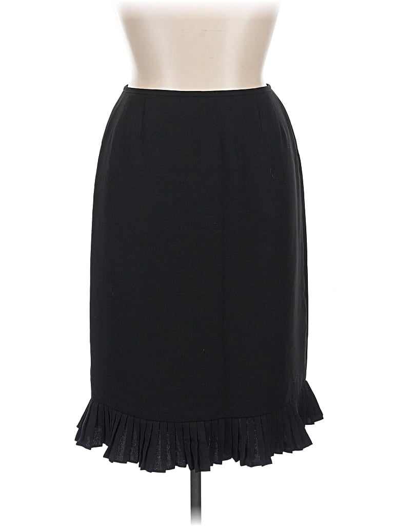 Pre-owned Le Suit Formal Skirt In Black