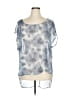 Torrid 100% Polyester Blue Short Sleeve Blouse Size 1X Plus (1) - photo 1