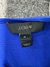J.Crew 100% Silk Blue 3/4 Sleeve Silk Top Size 0 - photo 7