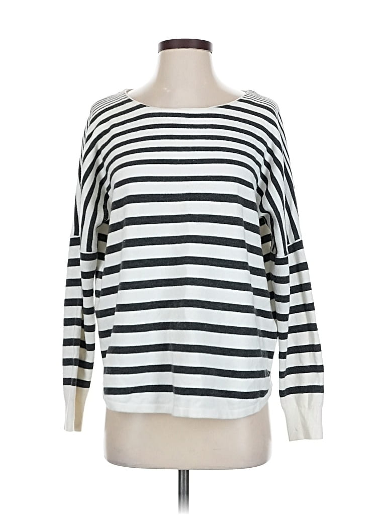 Pre-owned French Connection Pullover Sweater In White