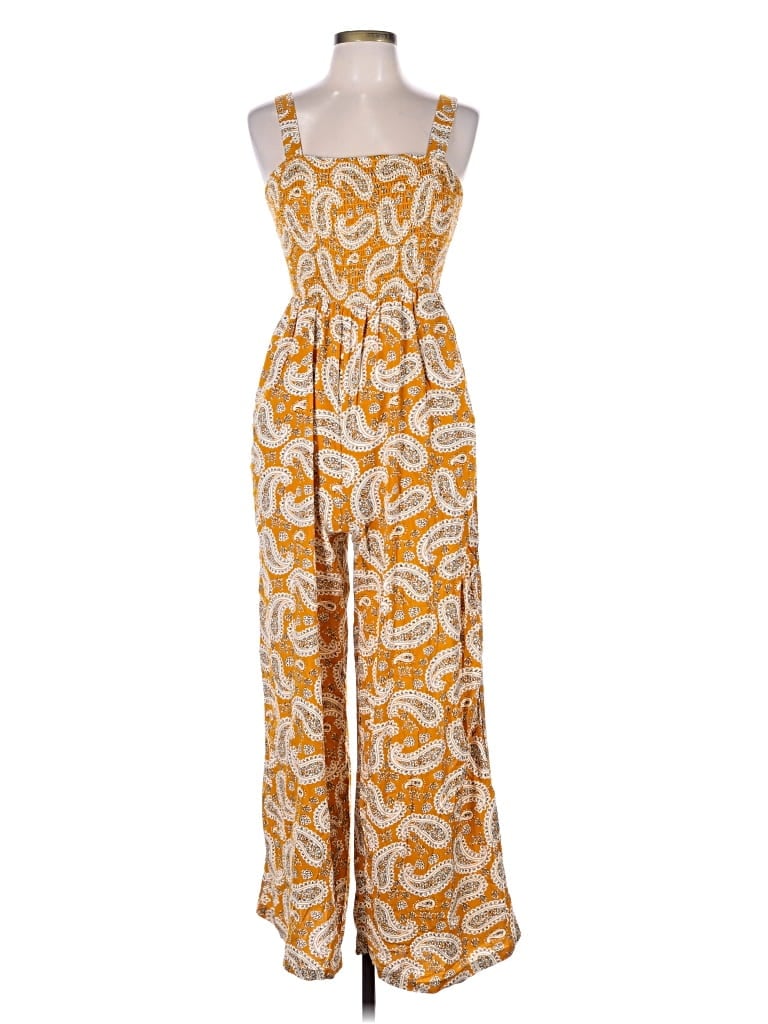 Pre-owned Unbranded Jumpsuit In Yellow