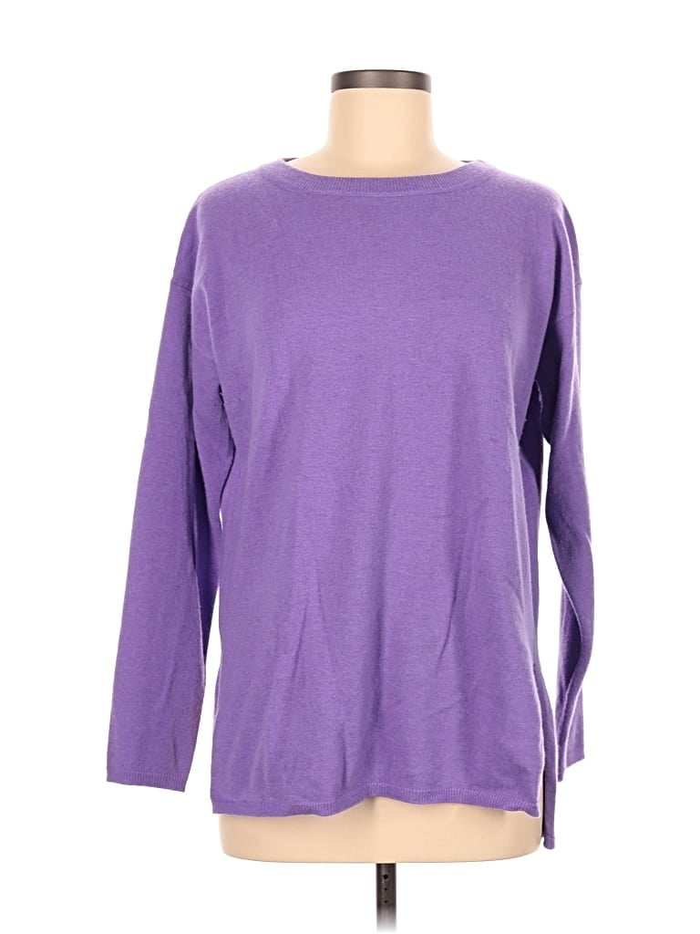 Click to view more detailed imagery on our partner's website Pre-owned Maliparmi Pullover Sweater In Purple
