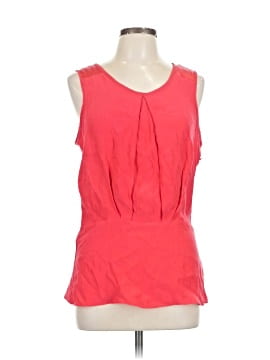Waverly Grey Sleeveless Silk Top