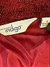 Indigo 100% Polyester Red Vest Size S - photo 6
