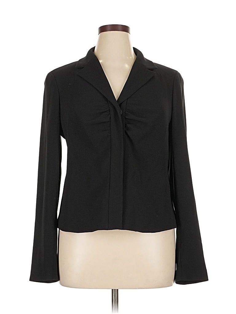 Click to view more detailed imagery on our partner's website Pre-owned Talbots Blazer Jacket In Black