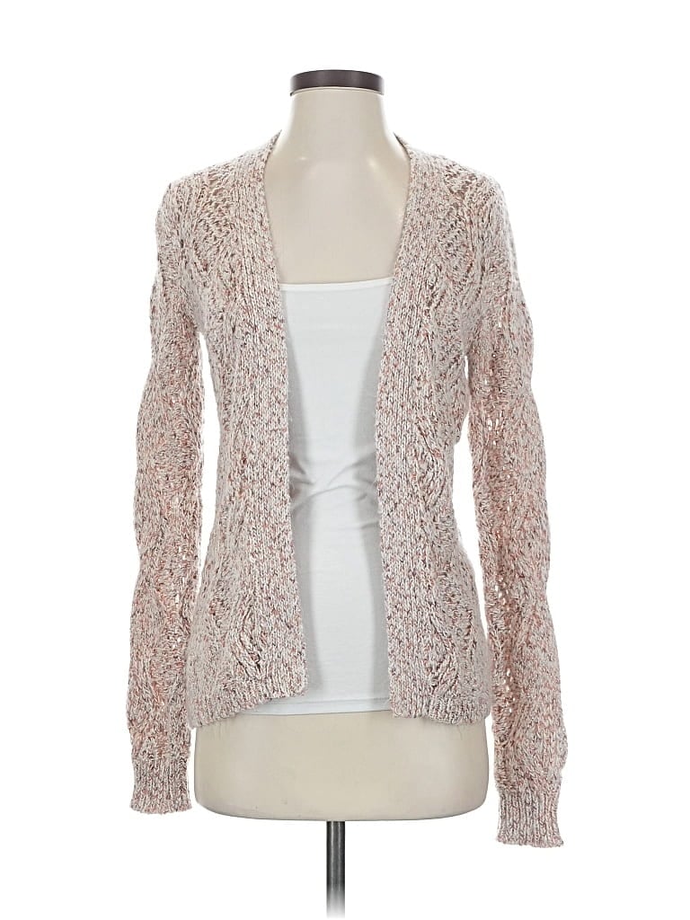 Pre-owned Maurices Cardigan Sweater In White