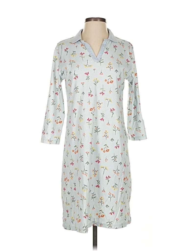 Click to view more detailed imagery on our partner's website Pre-owned Lands' End Casual Dress In Gray