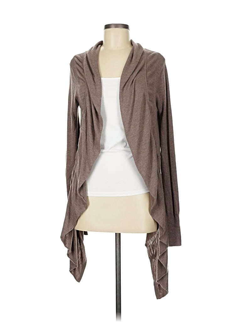 Pre-owned Express Cardigan Sweater In Brown