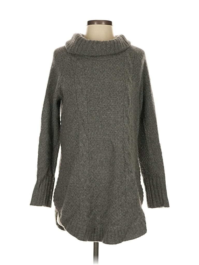 Click to view more detailed imagery on our partner's website Pre-owned The Cashmere Project Turtleneck Sweater In Gray